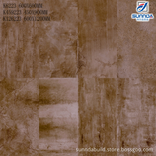 foshan factory price compound design original style rustic glazed porcelain tiles for floor and wall
